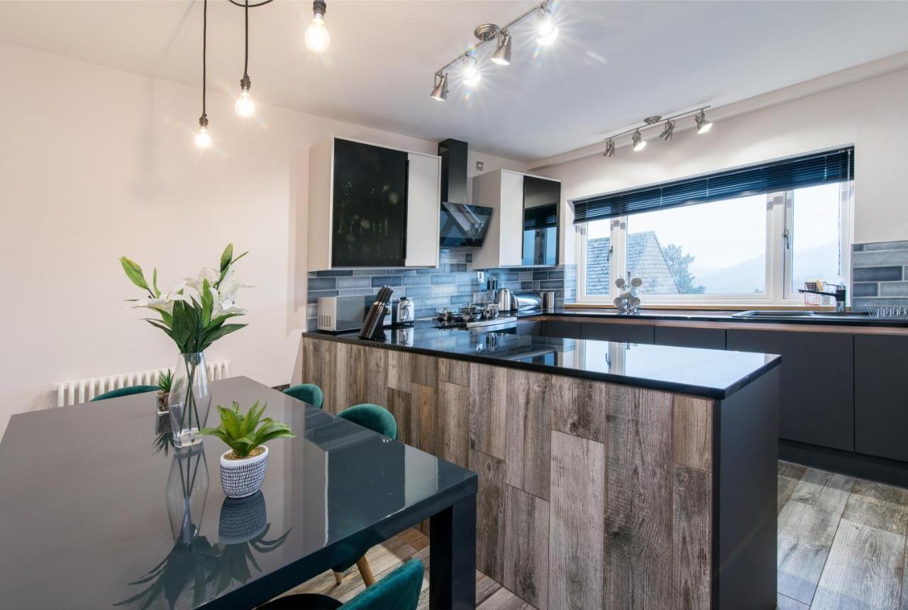 Immaculate 3 Bed House - Stunning Balcony Views Apartment Matlock  Luaran gambar