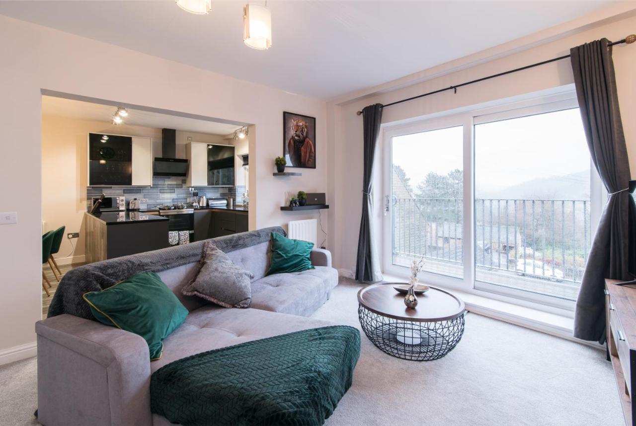 Immaculate 3 Bed House - Stunning Balcony Views Apartment Matlock  Luaran gambar